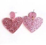 Glitter Pink Sequin Resin