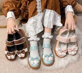 Kawaii Women Butterfly-knot Mary Jane Shoes