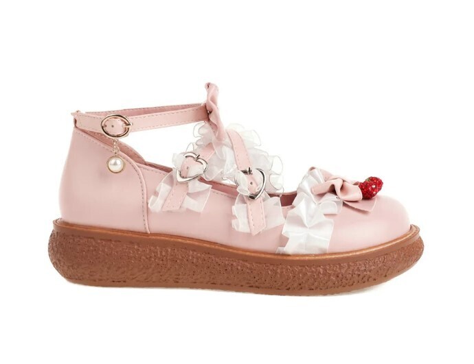 Lace Sweet Style Platform Princess Cosplay Kawaii Shoes