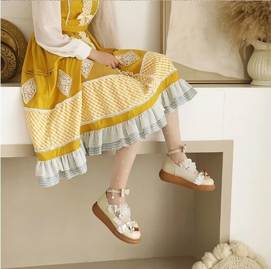 Lace Sweet Style Platform Princess Cosplay Kawaii Shoes