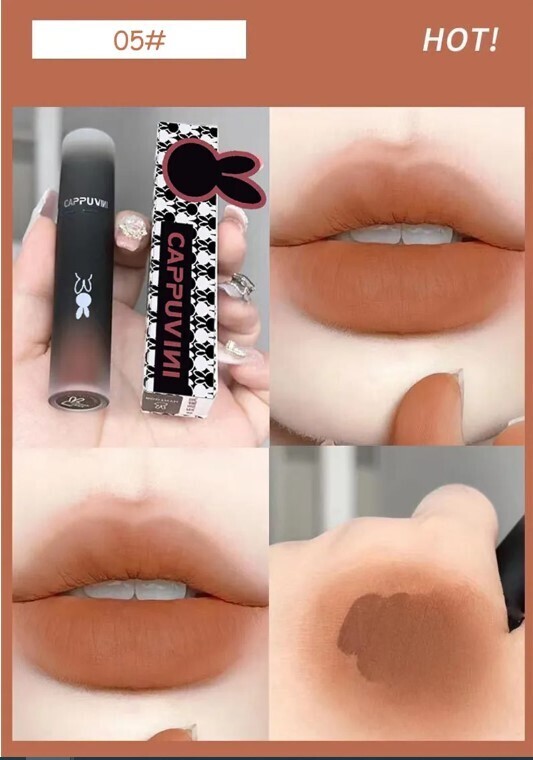 6 Colors Velvet Matte Lip Liquid Lipstick