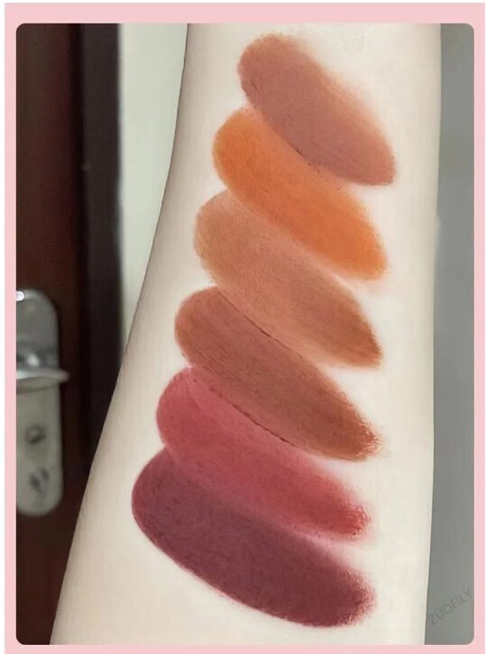 6 Colors Velvet Matte Lip Liquid Lipstick