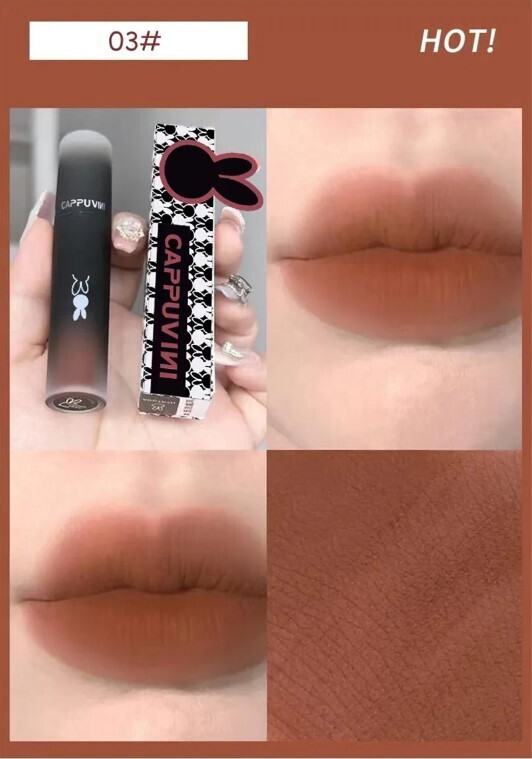 6 Colors Velvet Matte Lip Liquid Lipstick