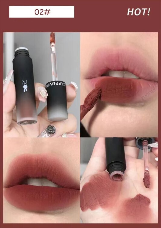 6 Colors Velvet Matte Lip Liquid Lipstick