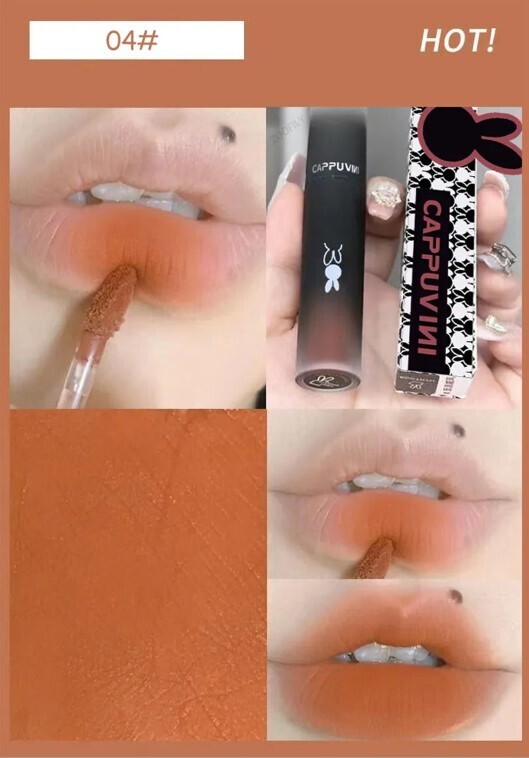 6 Colors Velvet Matte Lip Liquid Lipstick