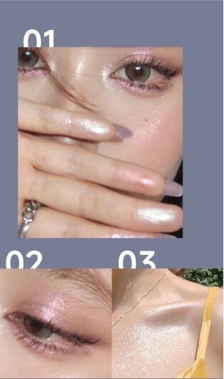 Glitter Diamond Highlight Palette