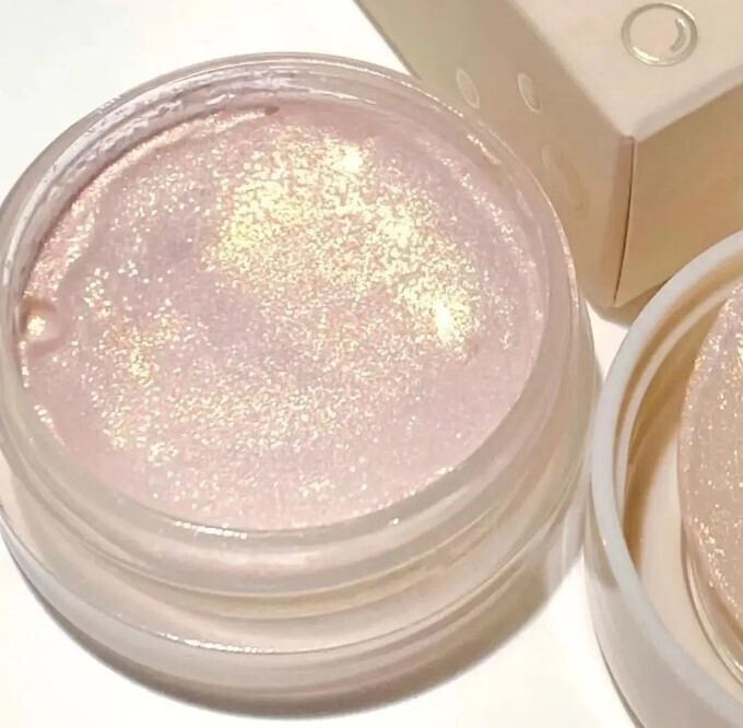 Pearlescent Glitter Monochrome Highlighter Diamond Eyeshadow Palette