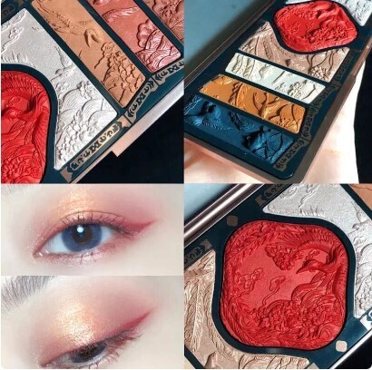 Multi-color Stunning Embossed Luxury Matte Waterproof Eyeshadow Palette