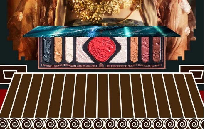 Multi-color Stunning Embossed Luxury Matte Waterproof Eyeshadow Palette