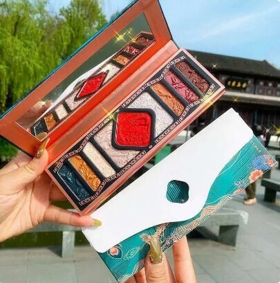 Multi-color Stunning Embossed Luxury Matte Waterproof Eyeshadow Palette