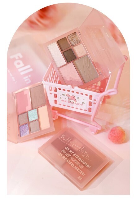 Highlighter Contour Glimmer Eyeshadow Palette