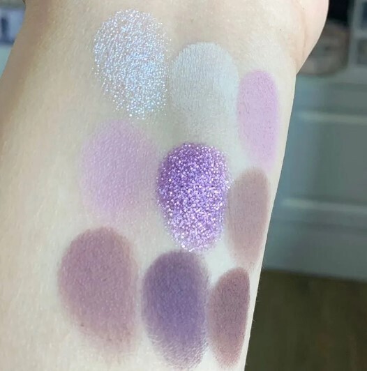Punk Smokey Purple Lace Shimmer Eyeshadow Palette