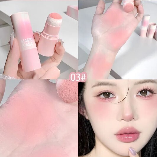 Sweet Cute Girl Blusher Stick Natural Matte