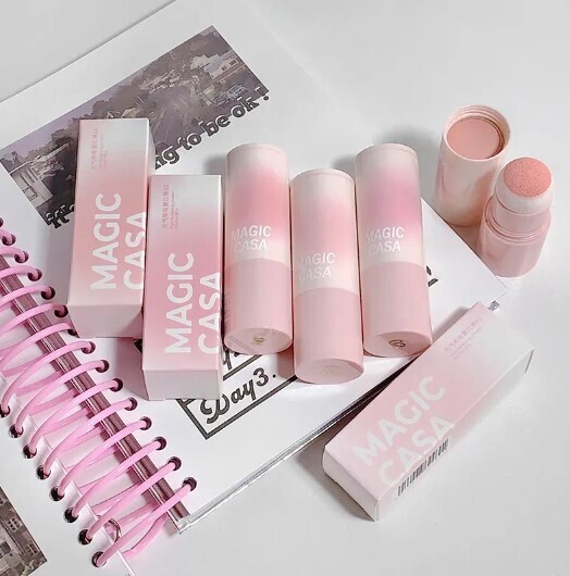 Sweet Cute Girl Blusher Stick Natural Matte