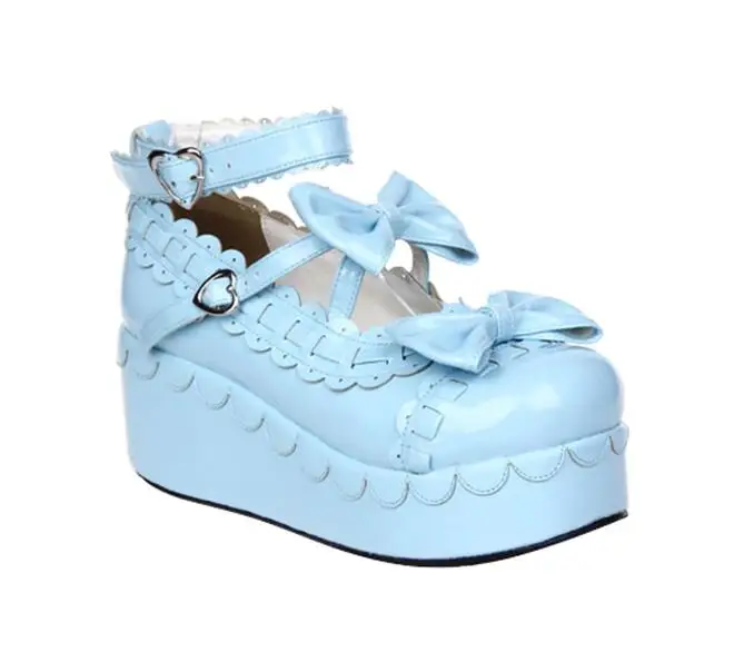 Kawaii Mori Girl Lolita Cosplay High Heels Shoes