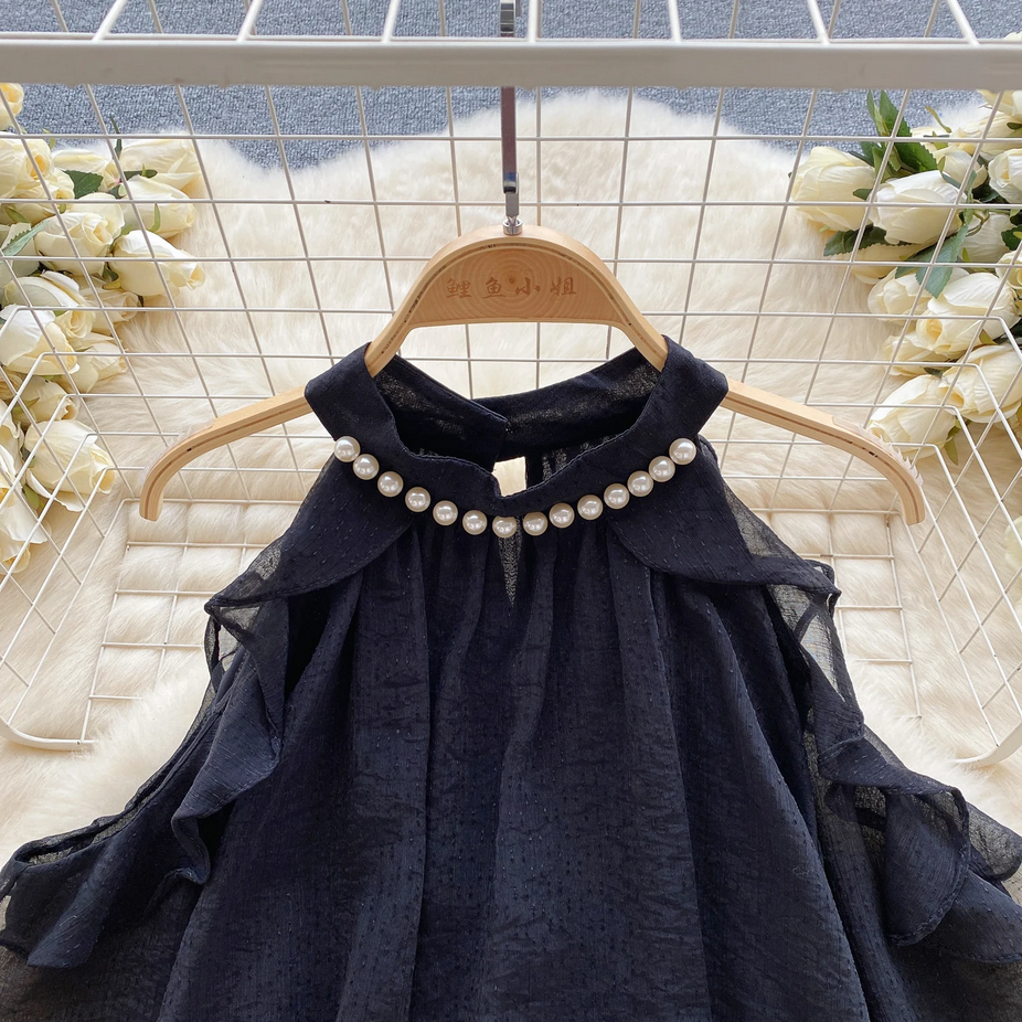 Ruffles Off-shoulder French Chic Blouse