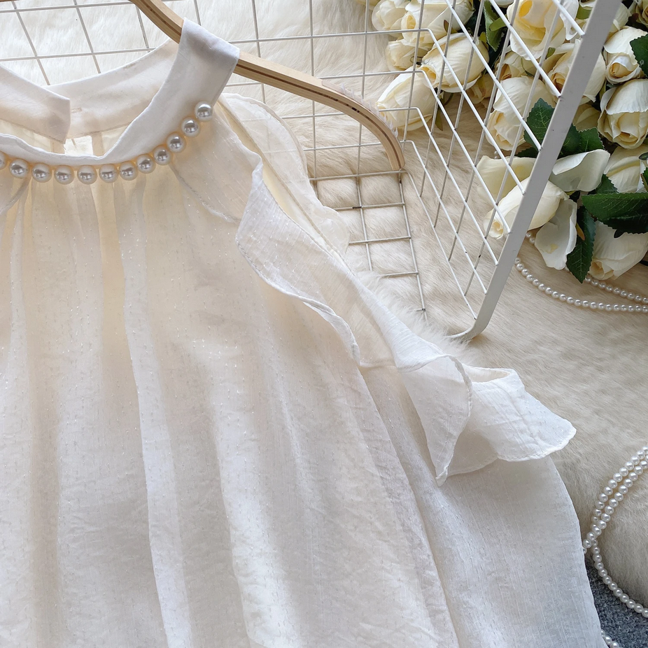 Ruffles Off-shoulder French Chic Blouse
