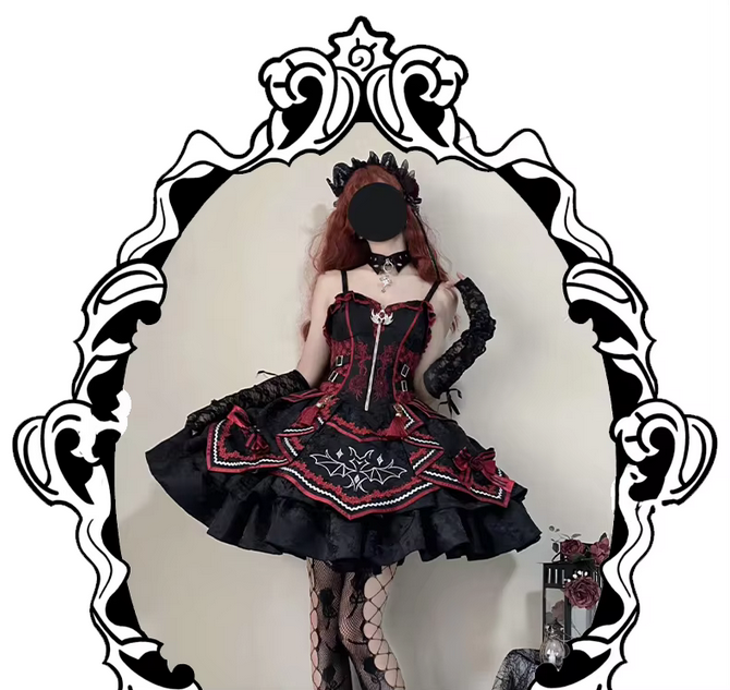Dark Fantasy Gothic Lolita Dress