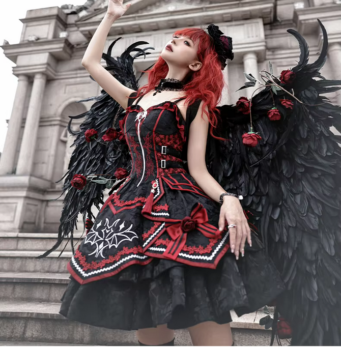 Dark Fantasy Gothic Lolita Dress