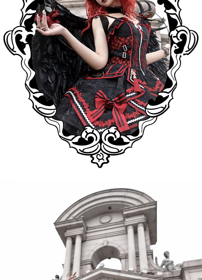 Dark Fantasy Gothic Lolita Dress