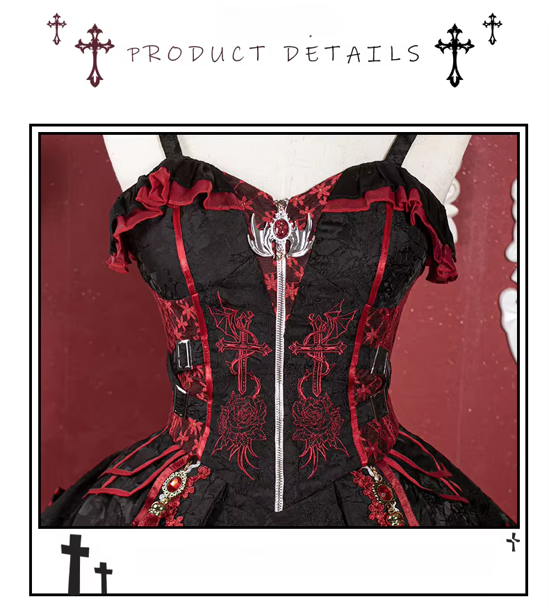 Dark Fantasy Gothic Lolita Dress