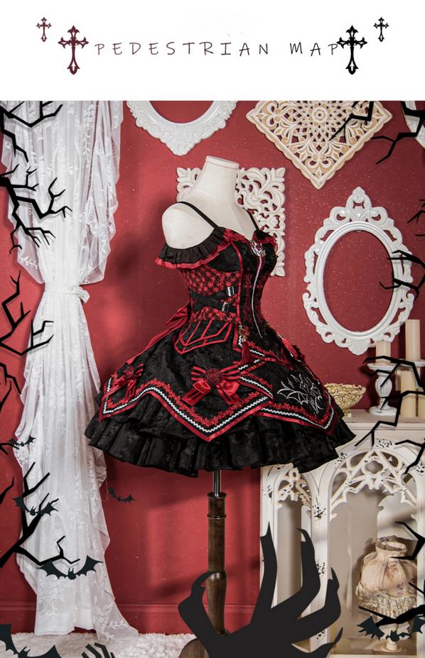 Dark Fantasy Gothic Lolita Dress