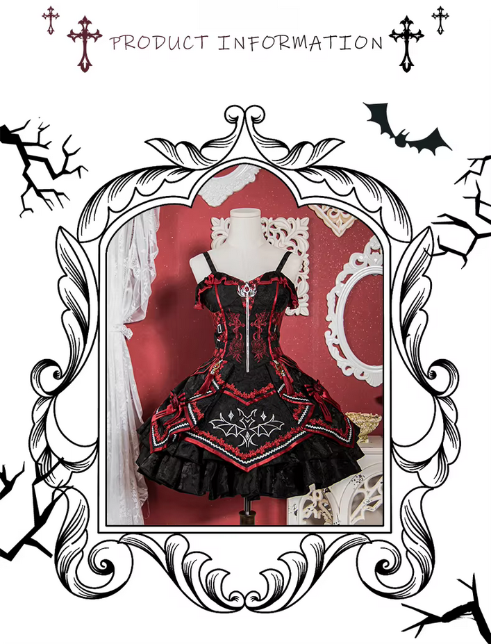 Dark Fantasy Gothic Lolita Dress