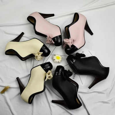 Cute Bow knot High Heels Fashion Shoes