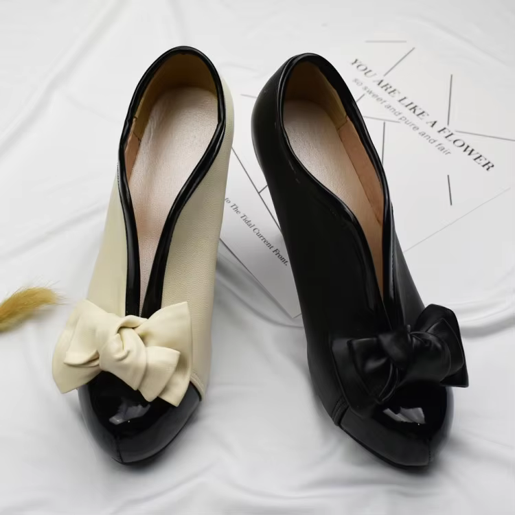 Cute Bow knot High Heels Fashion Shoes