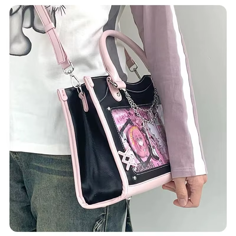 Kawaii E Girl Cross Body Lolita Women Ita Bag