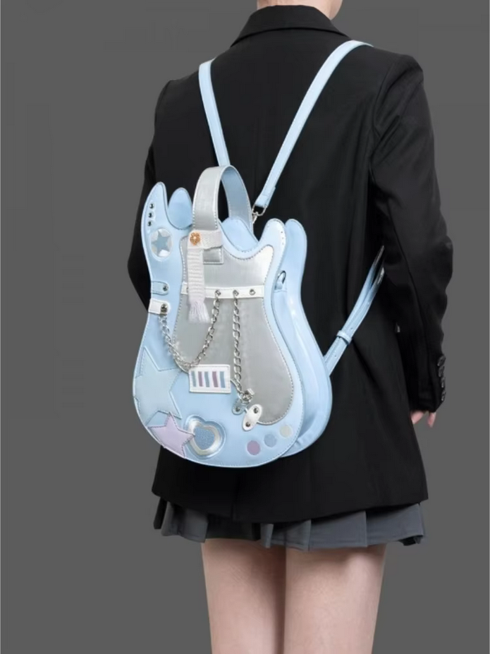 Harajuku Guitar Backpack Cross body Bag