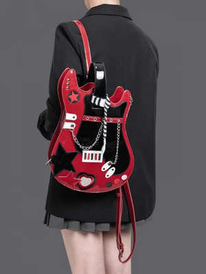 Harajuku Guitar Backpack Cross body Bag
