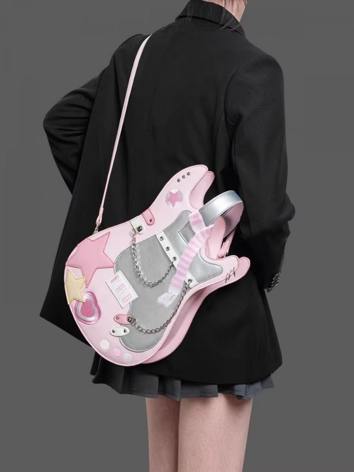 Harajuku Guitar Backpack Cross body Bag