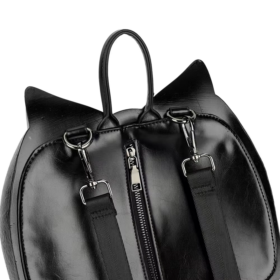 Gothic Black Vampire Bat Backpack