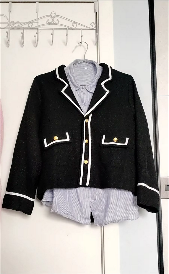 Classy Slim Tweed Woolen Blazers