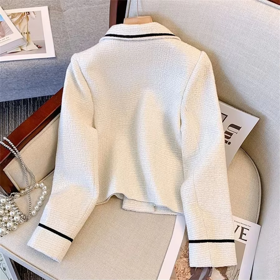 Classy Slim Tweed Woolen Blazers