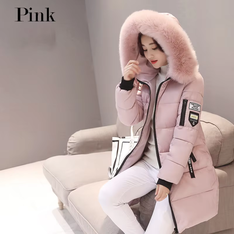 Women&#39;s Faux Fur Hooded Parka Coat