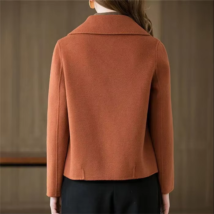 Classy Single Breasted  Women&#39;s Coat