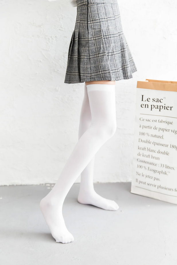 Kawaii Velvet Stockings Over The Knee High Socks