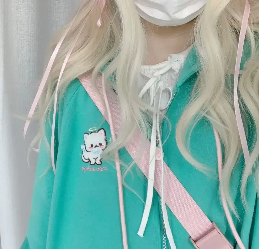 Japanese Y2K Harajuku Kawaii Sweet Lolita Sweatshirt Hoodie