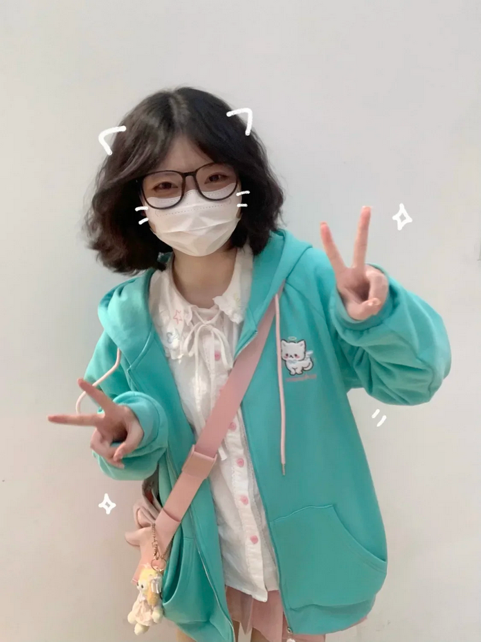 Japanese Y2K Harajuku Kawaii Sweet Lolita Sweatshirt Hoodie
