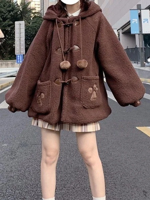 Kawaii Soft Bear Ears Hoodies