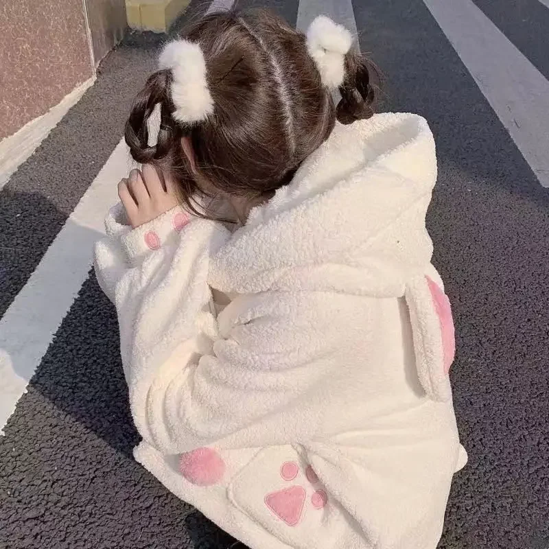 Kawaii Soft Bear Ears Hoodies