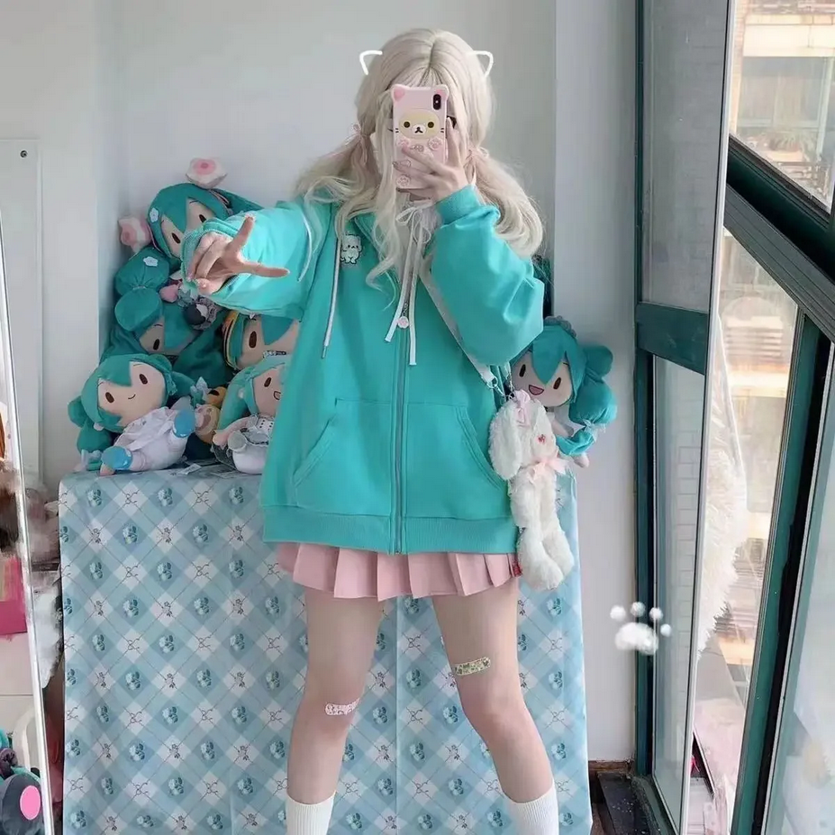 Japanese Y2K Harajuku Kawaii Sweet Lolita Sweatshirt Hoodie