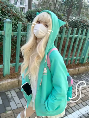 Japanese Y2K Harajuku Kawaii Sweet Lolita Sweatshirt Hoodie