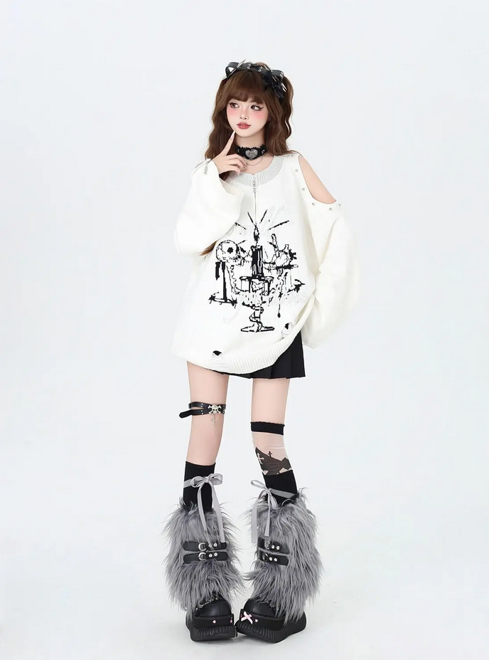 Goth Grunge Harajuku Punk Sweater