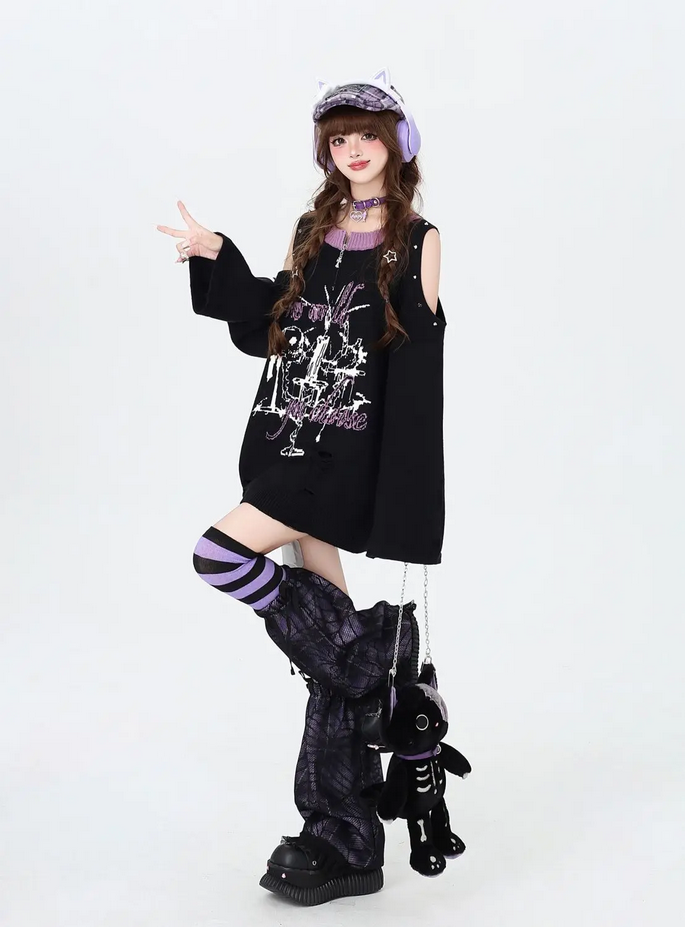 Goth Grunge Harajuku Punk Sweater