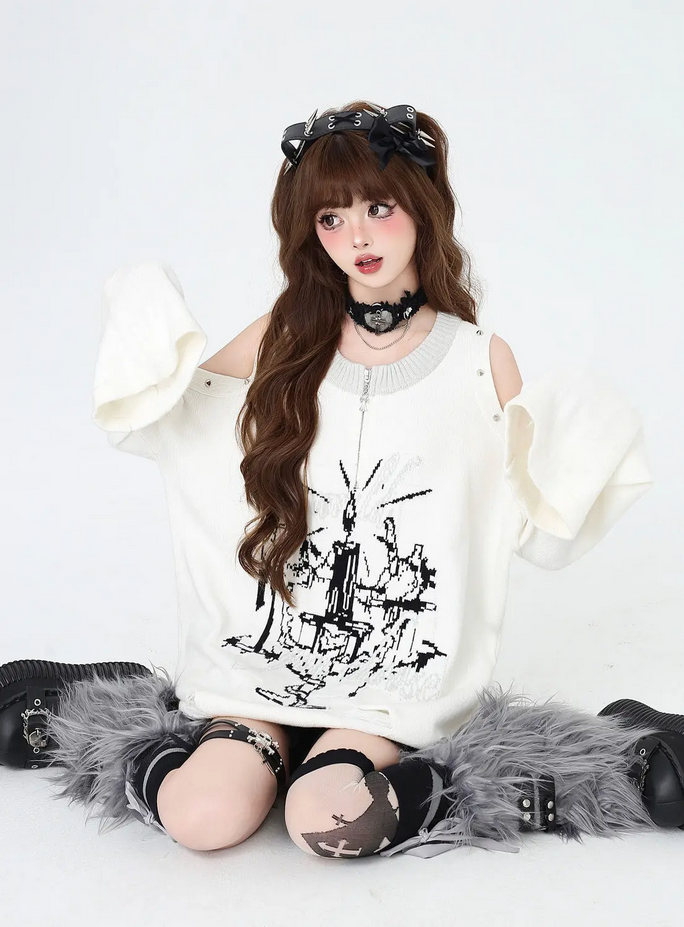 Goth Grunge Harajuku Punk Sweater