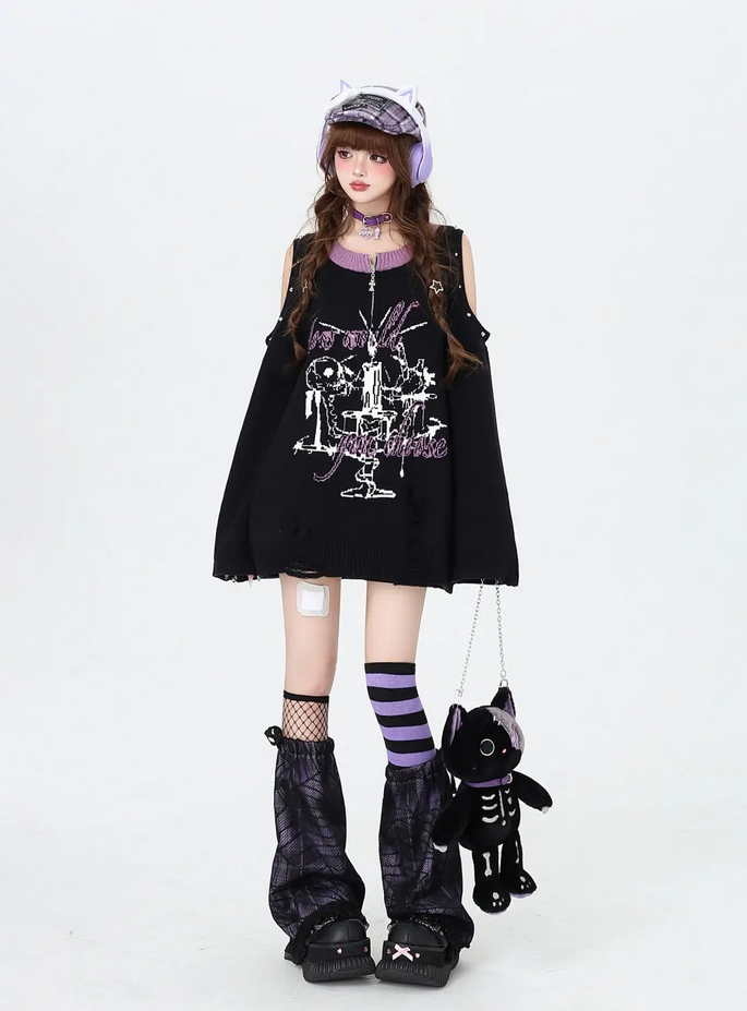 Goth Grunge Harajuku Punk Sweater