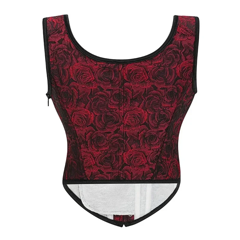 Vintage Gothic Floral Corset